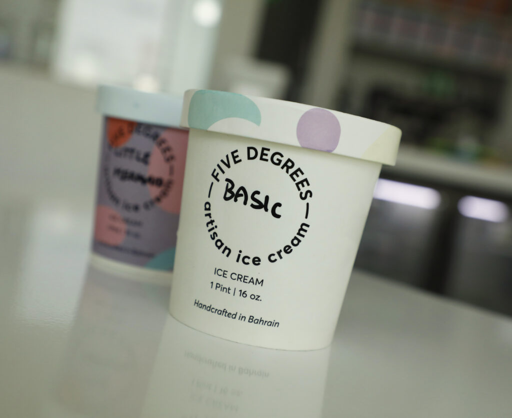 Five Degrees Artisan Ice Cream Bahrain