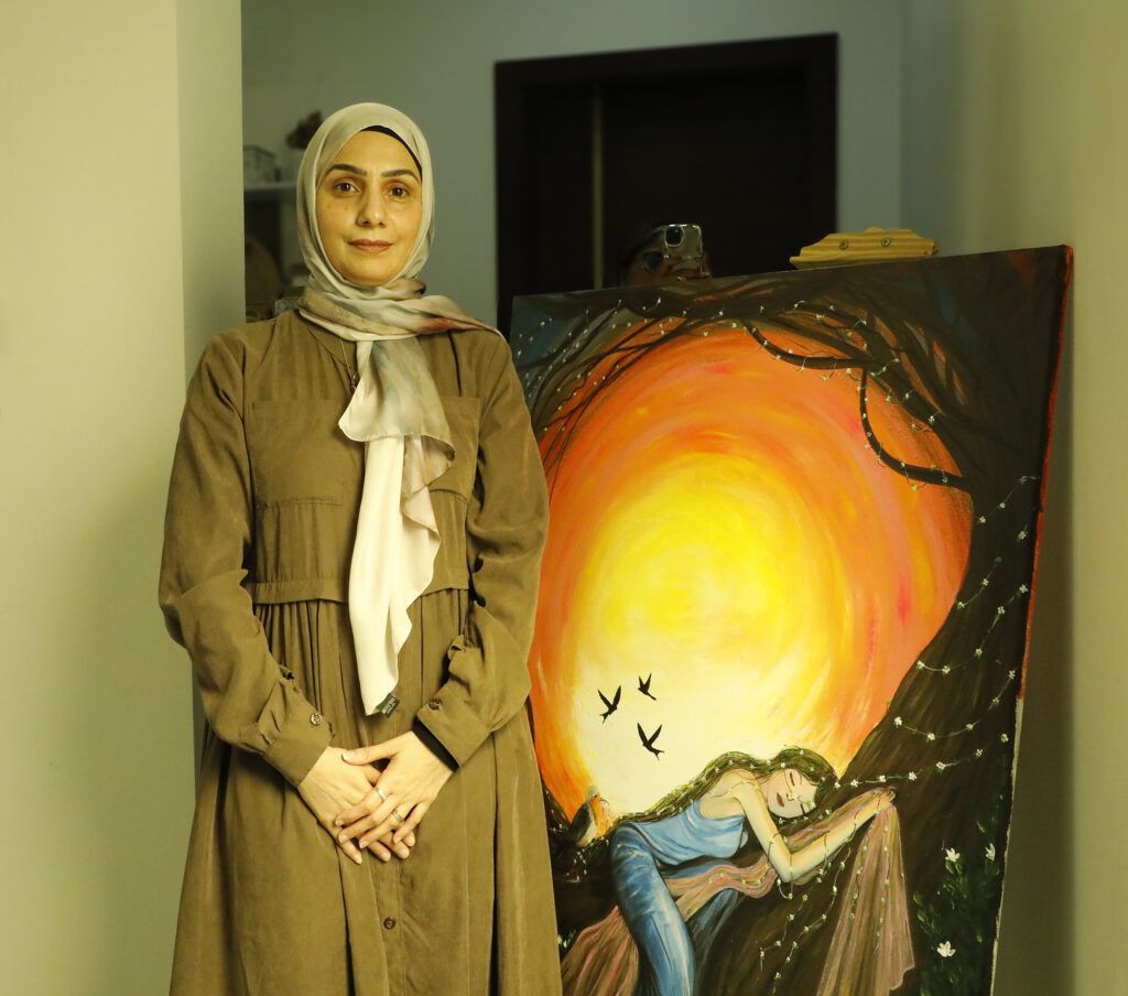 Art from the heart – Dr. Redha’s Story