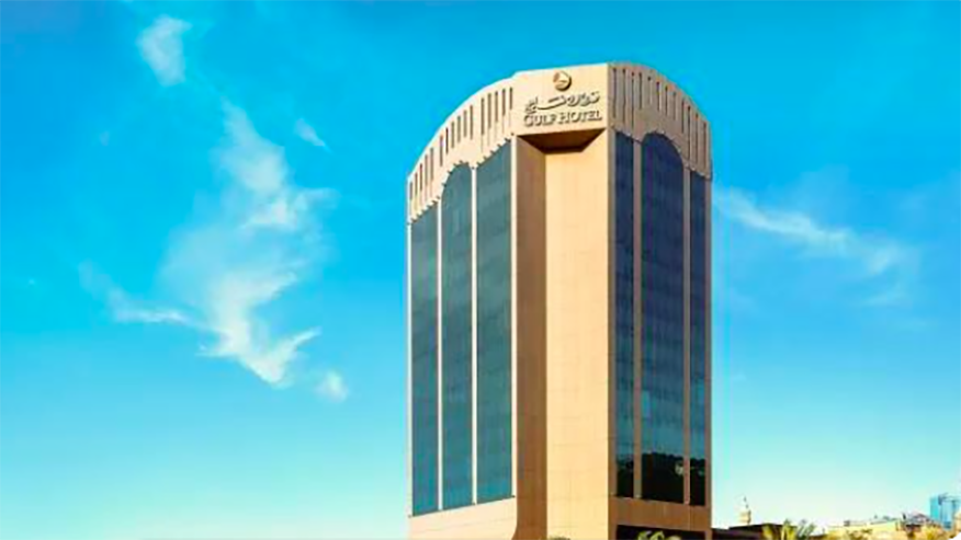 Gulf Hotel Expansion Historic view of Gulf Hotel Bahrain and its expansion