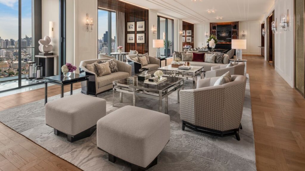 Ritz-Carlton Bangkok family escape Ritz-Carlton Bangkok family escape with luxury accommodation overlooking Lumpini Park