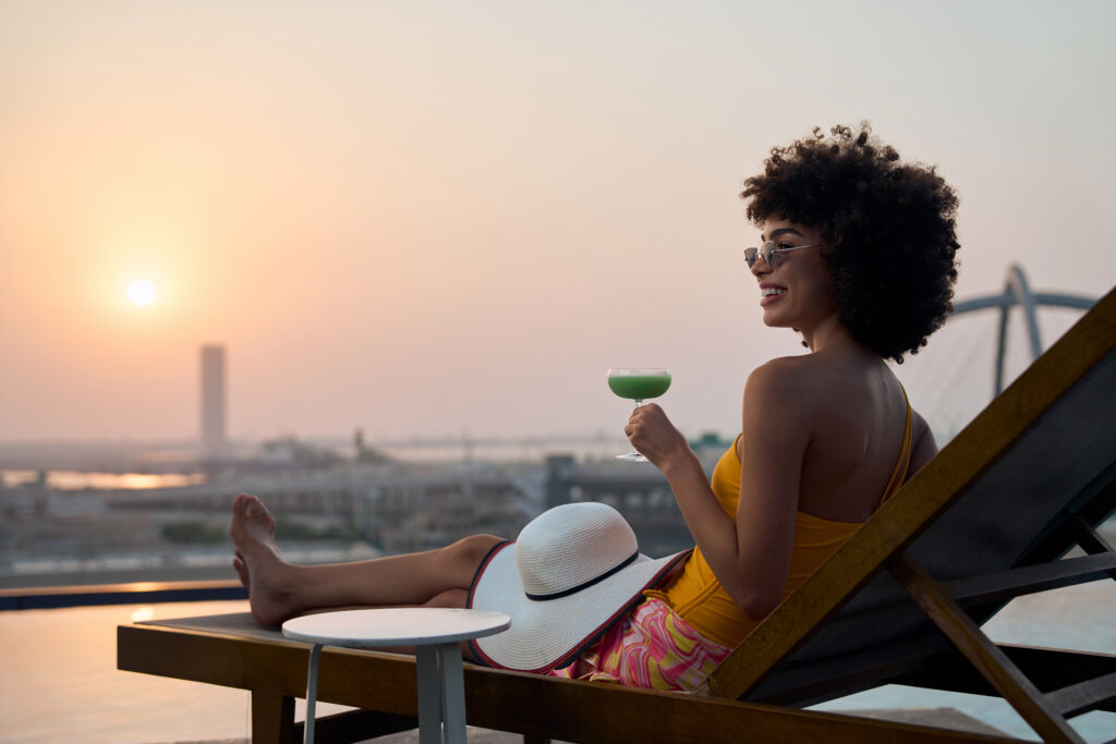 Ten64 Rooftop Pool Bar at ibis Styles Dubai Deira